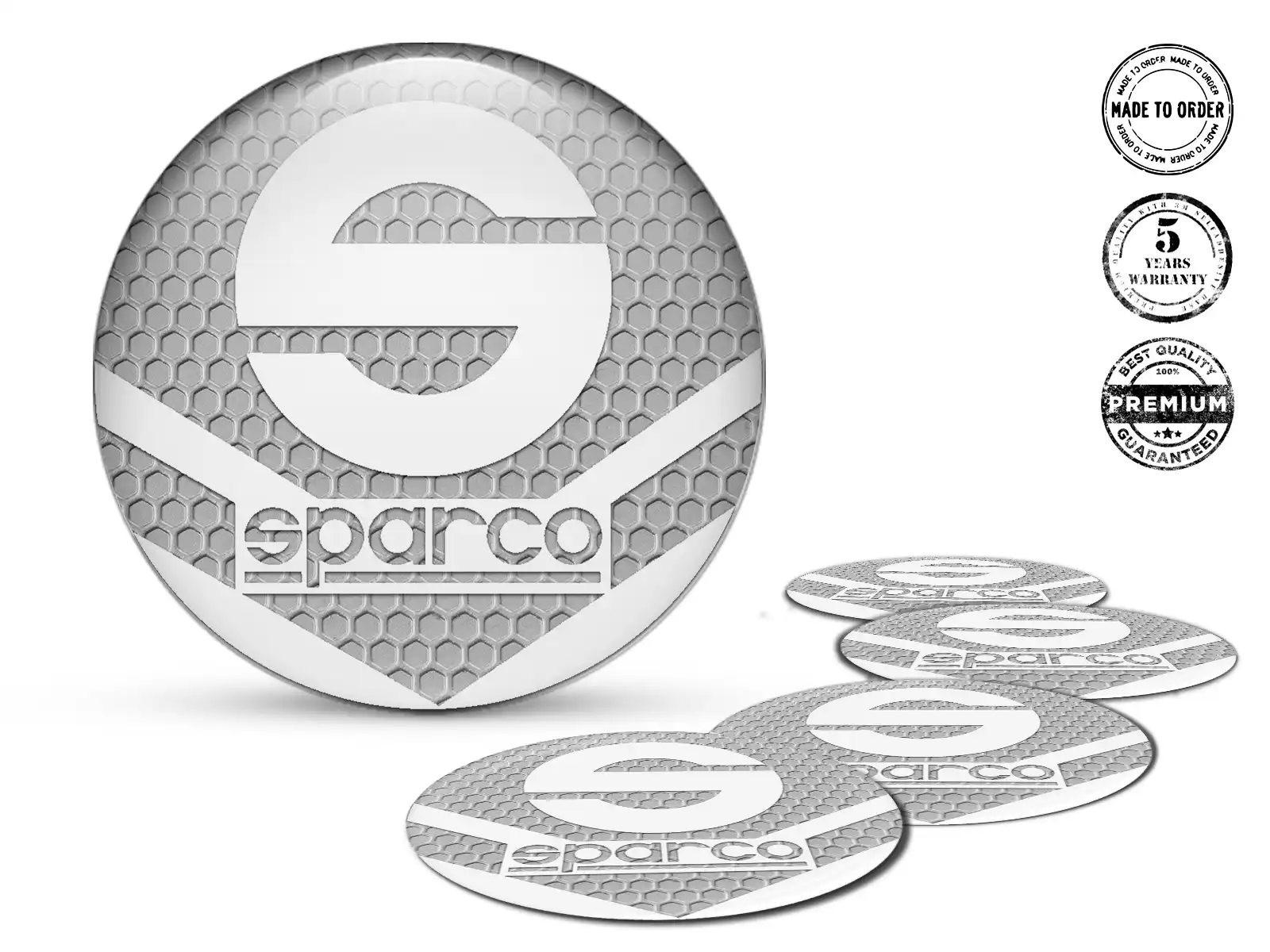 Sparco Radfelge Dekor Stil Premium Harz-Aufkleber